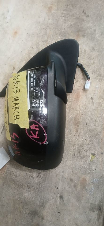 [SIDE MIRROR RH]NISSAN MARCH NK13 2014 HR12DE FF AT 4WD #0003244639474