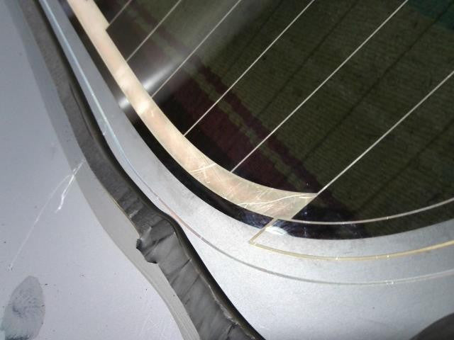 [R WINDOW GLASS]DAIHATSU MOVE CANBUS LA800S KF AT 2WD #0BD3253177038