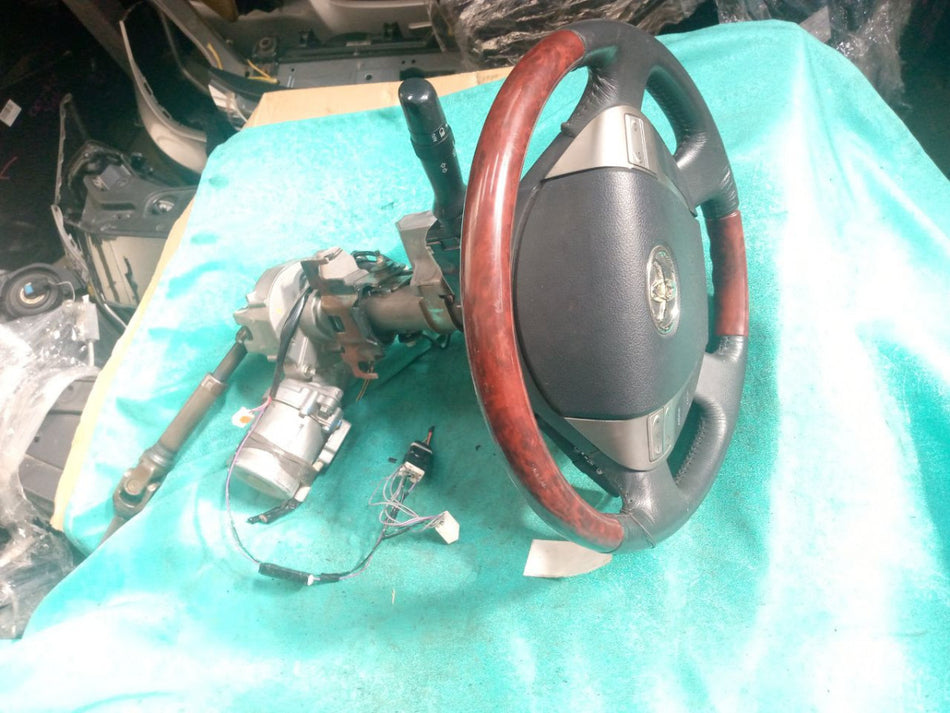 [STEERING ASSY]TOYOTA VELLFIRE ANH20 2008 2AZ-FE FF AT 2WD #0003248726562