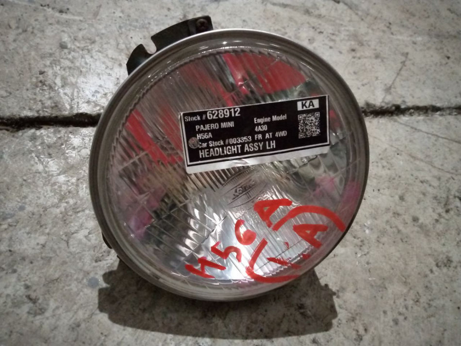 [HEADLIGHT ASSY RH]MITSUBISHI PAJERO MINI H56A 4A30 FR AT 2WD #0003243628911
