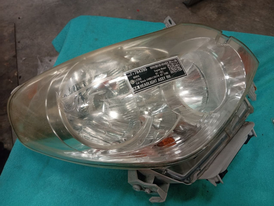 [HEADLIGHT ASSY RH]DAIHATSU MIRA L275S KF-DET FR AT 2WD #000324B784395