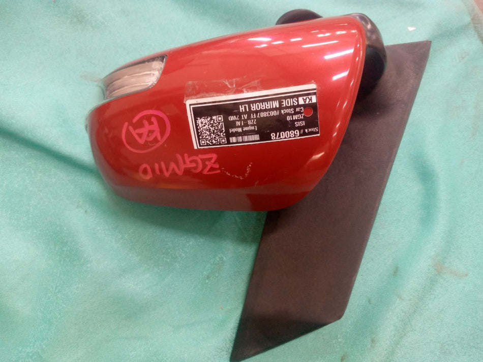 [SIDE MIRROR LH]TOYOTA ISIS ZGM10 2011 2ZR-FAE FF AT 2WD #0003246680078