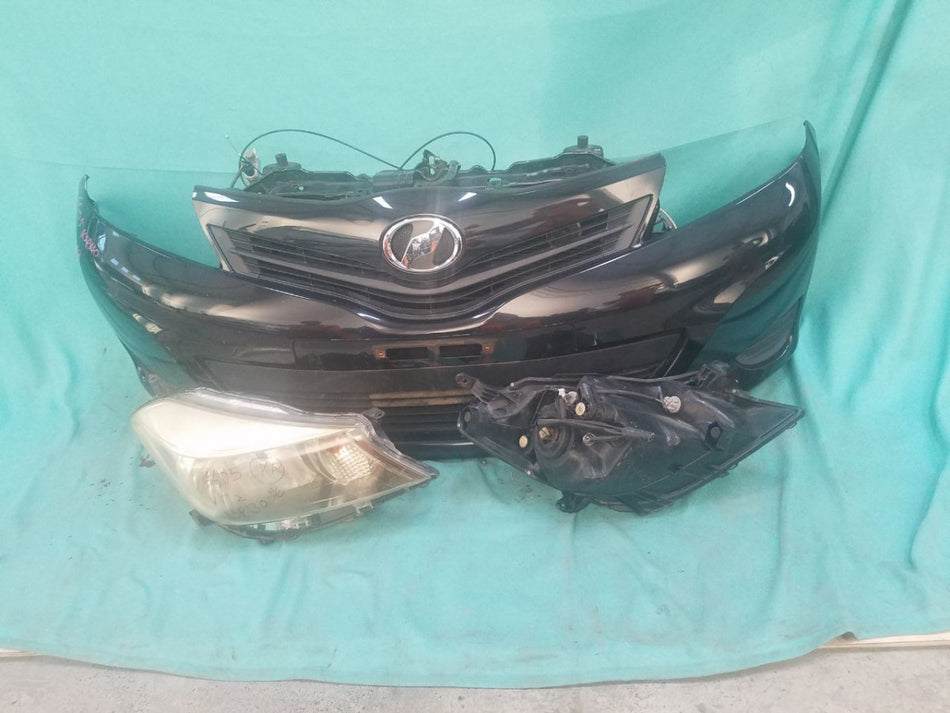 [NOSE CUT]TOYOTA VITZ KSP130 2012 1KR-FE FF AT 2WD #000324A771840