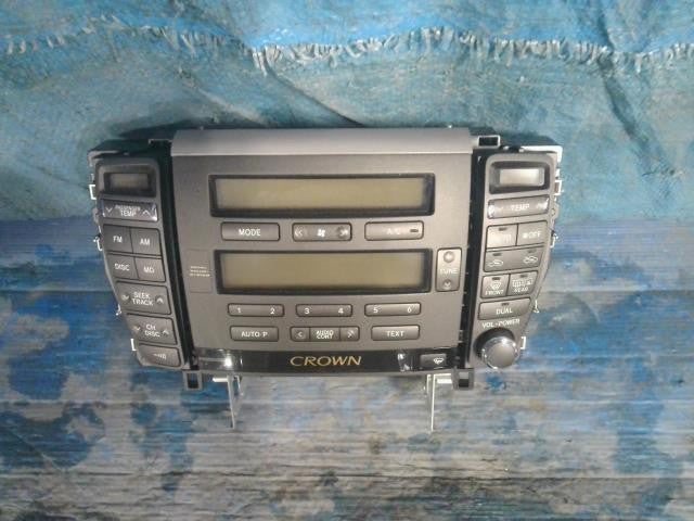 [AIR CONDITIONER PANEL]TOYOTA CROWN GRS183 3GR-FSE AT 4WD #0BD3253170978