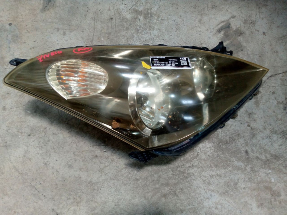 [HEADLIGHT ASSY RH]TOYOTA WISH ZNE10 2003 1ZZ-FE FF AT 2WD #0003243624855