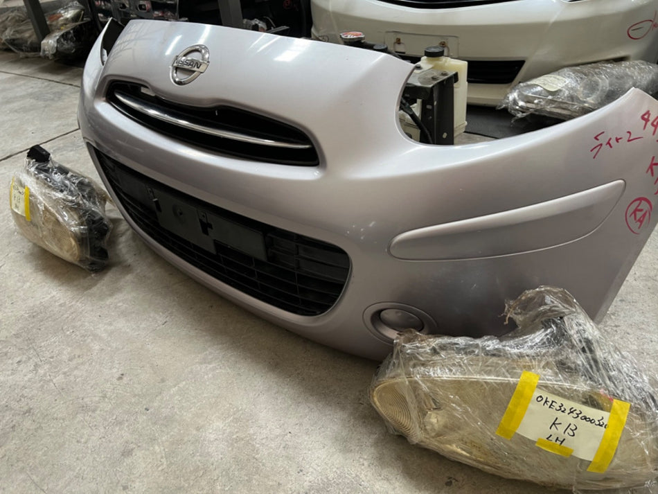 [NOSE CUT]NISSAN MARCH K13 2011 HR12DE FF AT 2WD #000323B542969